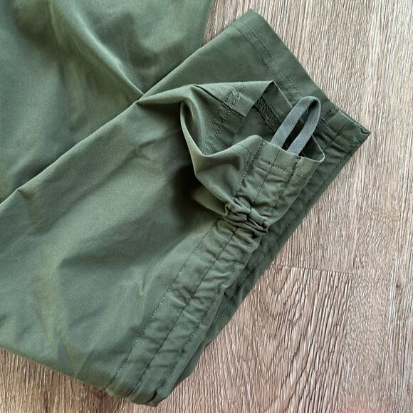 Athleta Aspire Ankle Pants Olive Green Size 0 Mid Rise - Picture 2 of 7